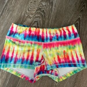 Colorful Tie-Dye FLEO Shorts